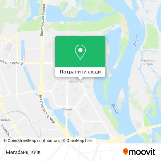 Карта Мегабанк