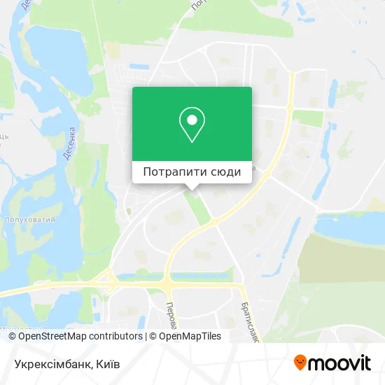 Карта Укрексімбанк
