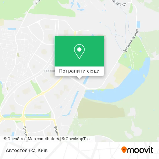 Карта Автостоянка