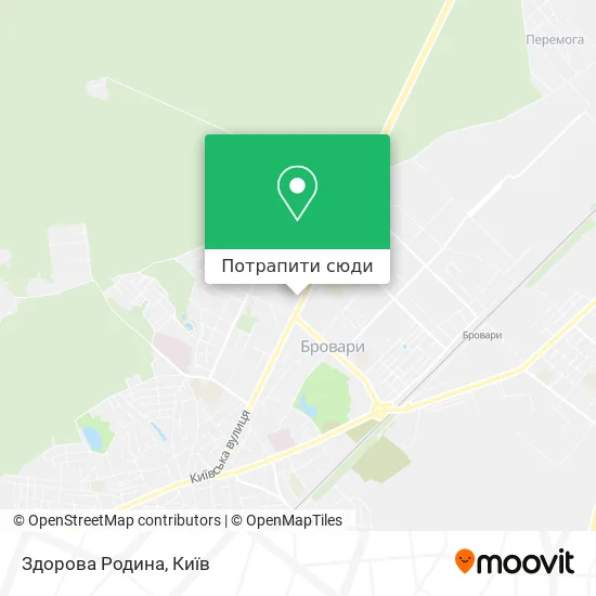 Карта Здорова Родина