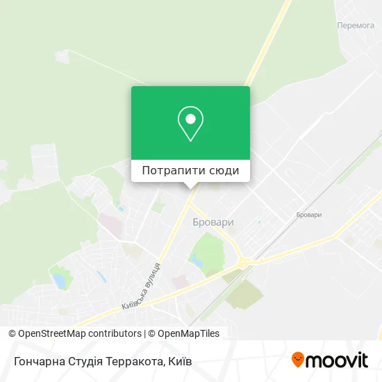 Карта Гончарна Студія Терракота