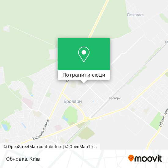 Карта Обновка