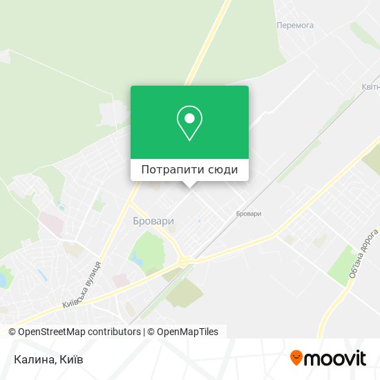 Карта Калина