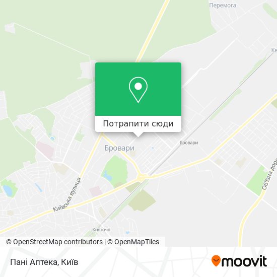 Карта Пані Аптека