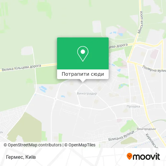 Карта Гермес
