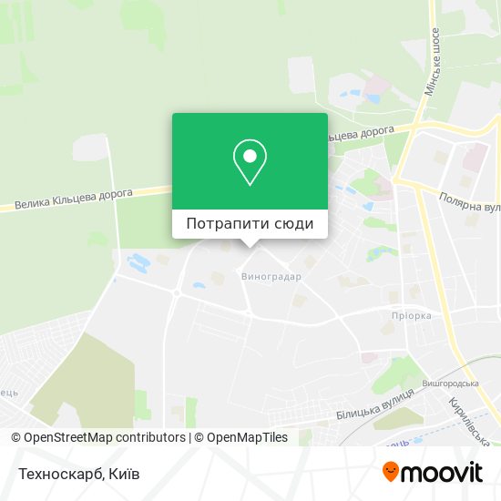 Карта Техноскарб