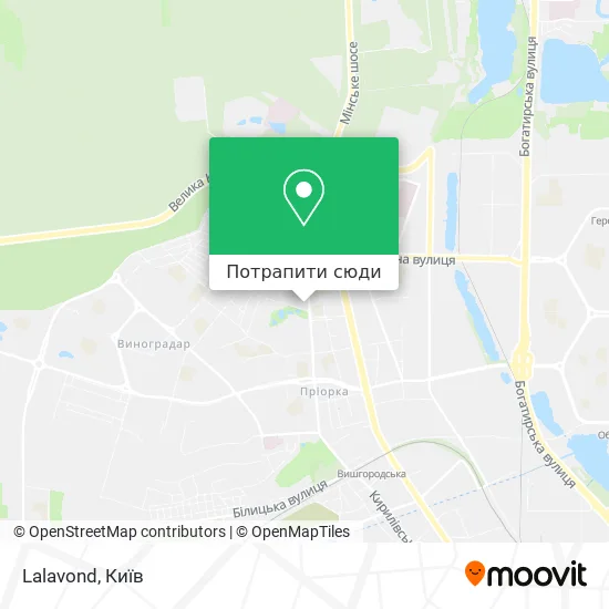 Карта Lalavond