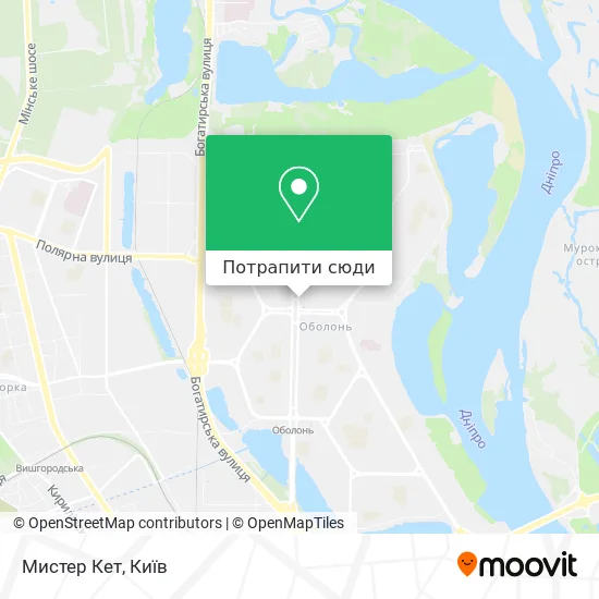 Карта Мистер Кет