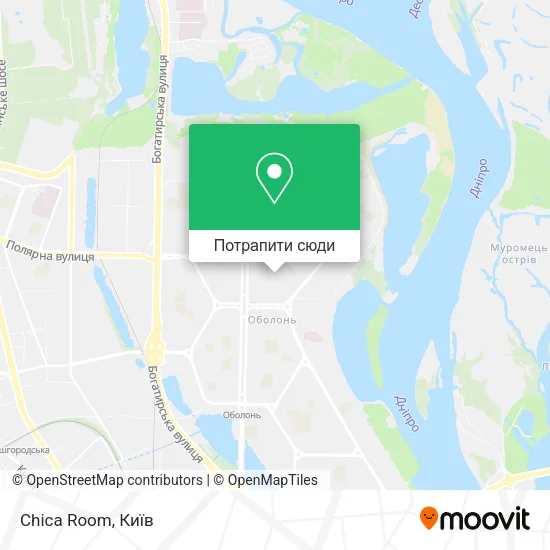 Карта Chica Room