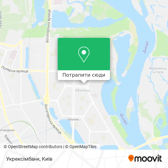 Карта Укрексімбанк