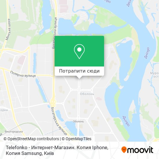 Карта Telefonko - Интернет-Магазин. Копия Iphone, Копия Samsung