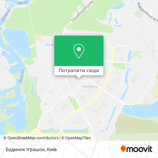Карта Будинок Іграшок