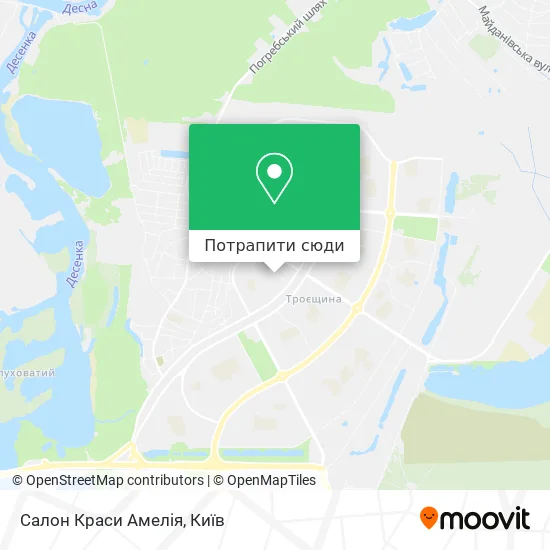 Карта Салон Краси Амелія