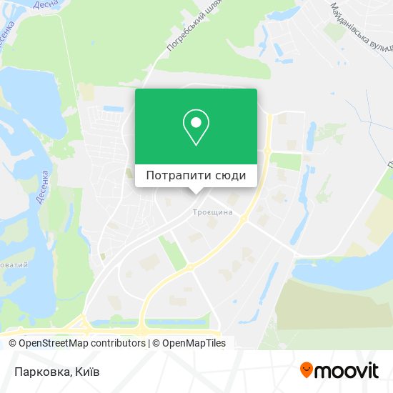 Карта Парковка