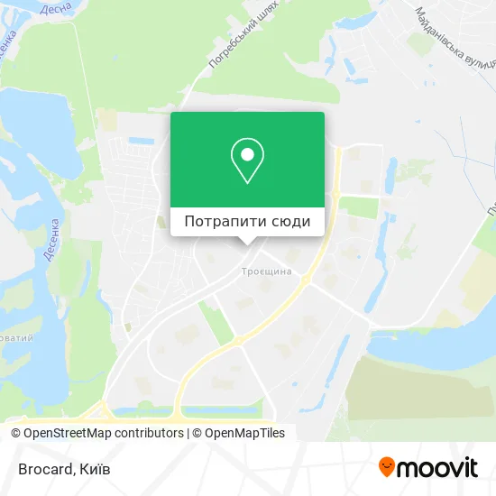 Карта Brocard