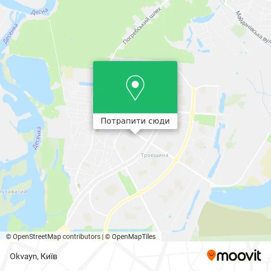 Карта Okvayn