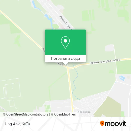 Карта Upg Азк