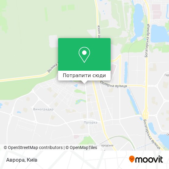 Карта Аврора