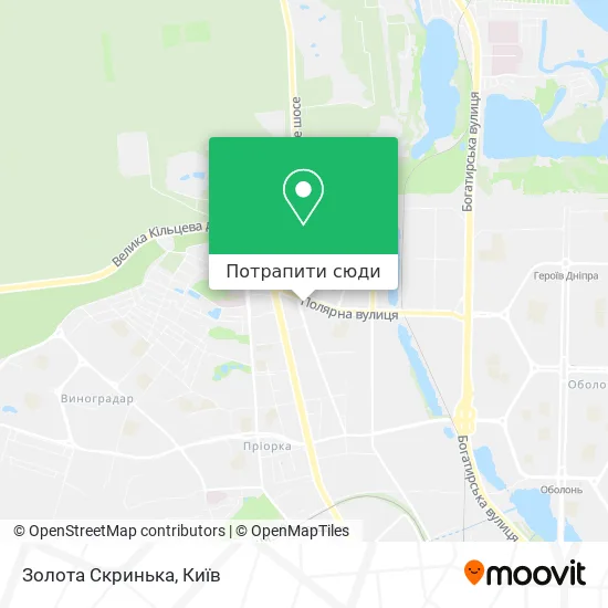 Карта Золота Скринька