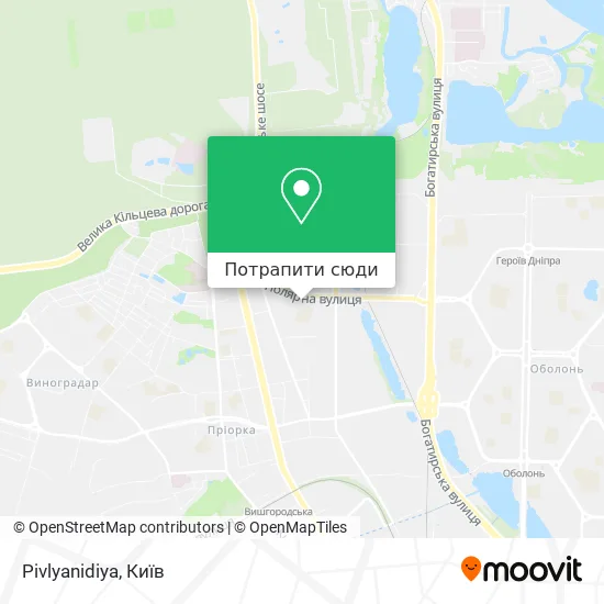 Карта Pivlyanidiya