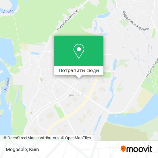 Карта Megasale