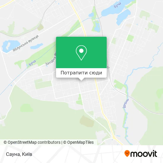 Карта Сауна