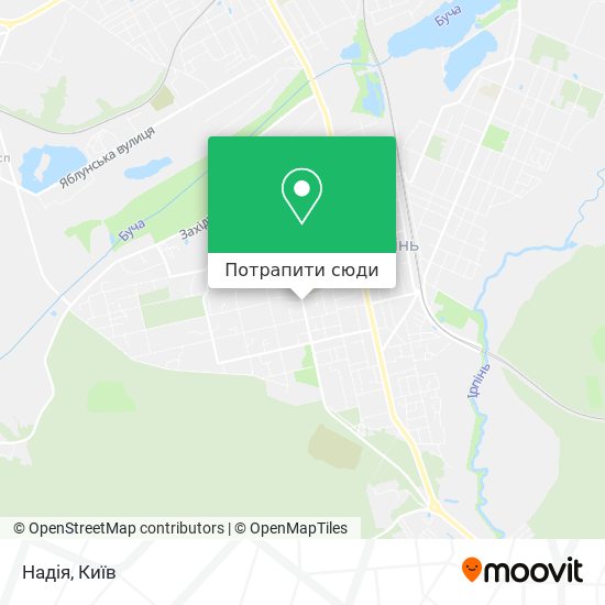 Карта Надія