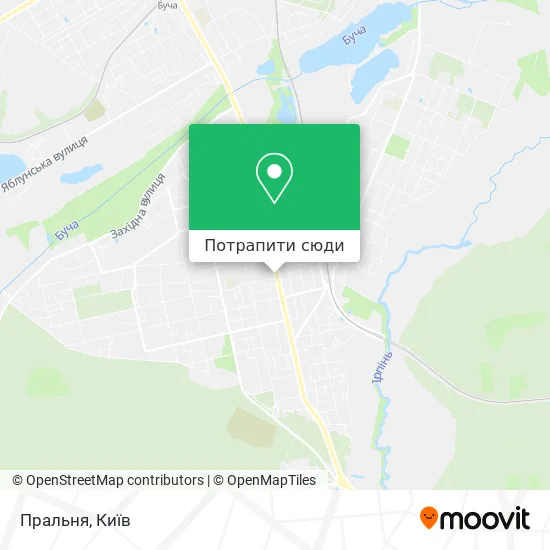 Карта Пральня