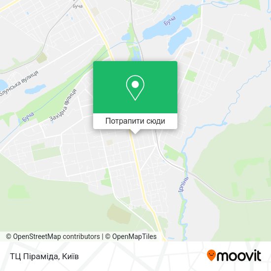 Карта ТЦ Піраміда