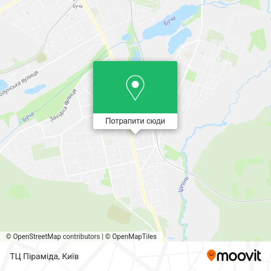 Карта ТЦ Піраміда