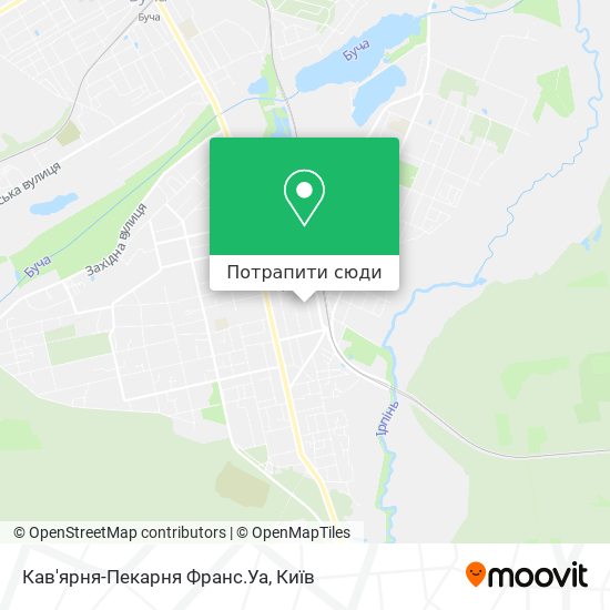 Карта Кав'ярня-Пекарня Франс.Уа