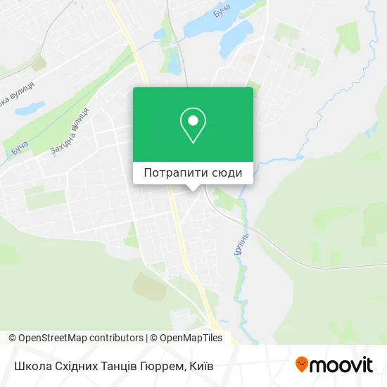 Карта Школа Східних Танців Гюррем