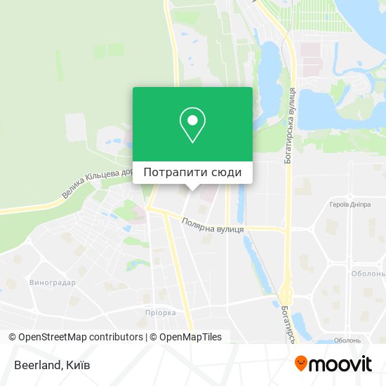 Карта Beerland
