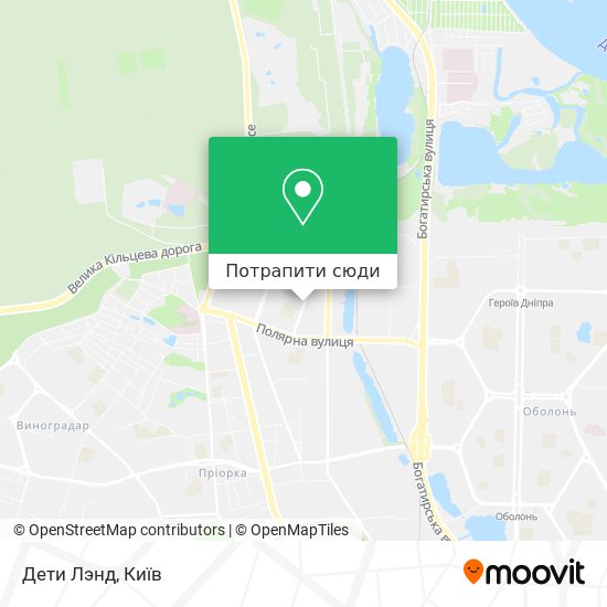Карта Дети Лэнд