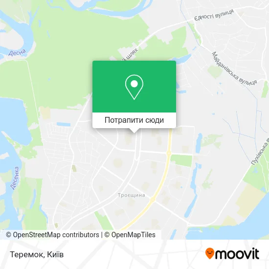 Карта Теремок