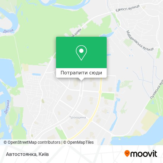 Карта Автостоянка