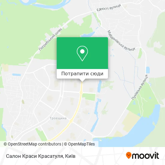 Карта Салон Краси Красатуля