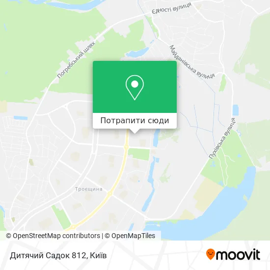 Карта Дитячий Садок 812