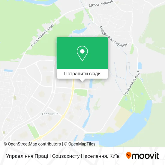 Карта Управління Праці І Соцзахисту Населення