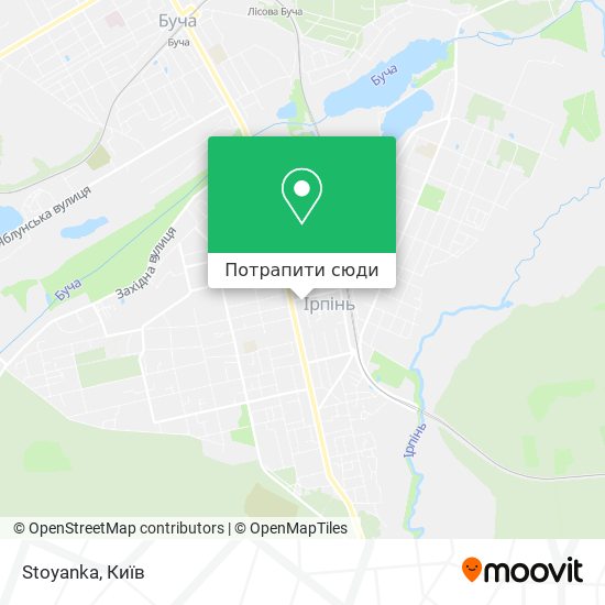 Карта Stoyanka