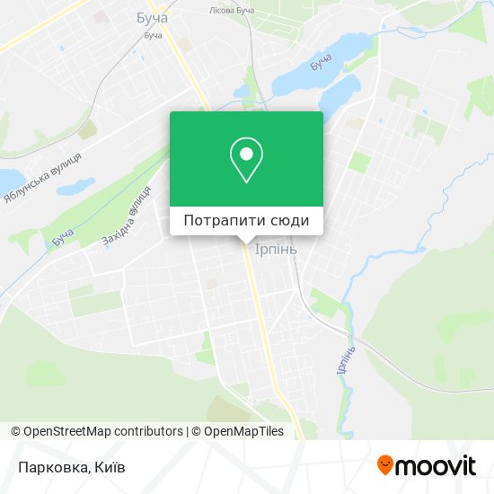 Карта Парковка