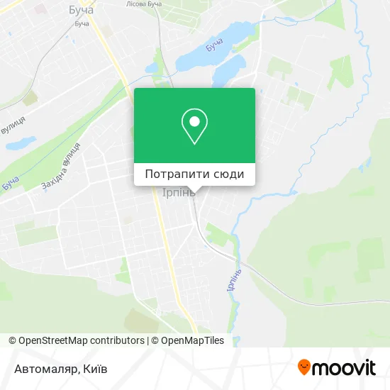 Карта Автомаляр