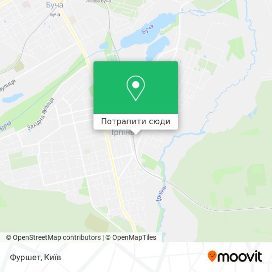 Карта Фуршет