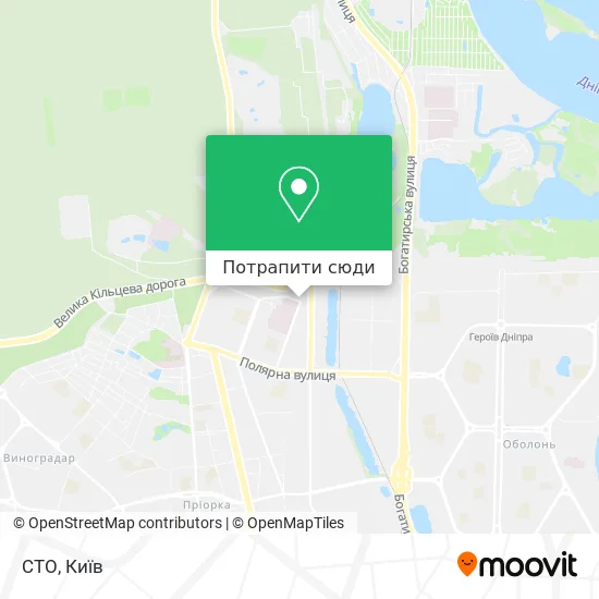Карта СТО