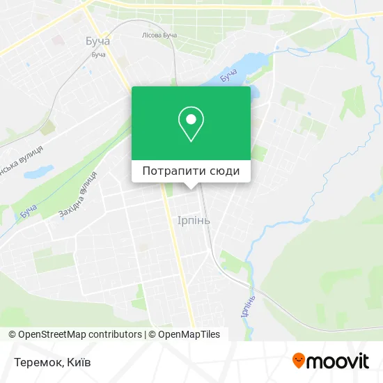 Карта Теремок