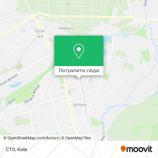 Карта СТО