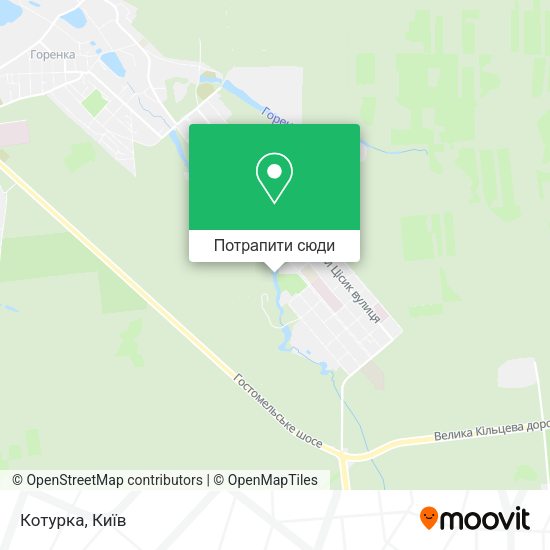 Карта Котурка