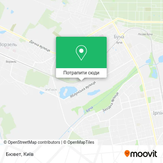 Карта Бювет