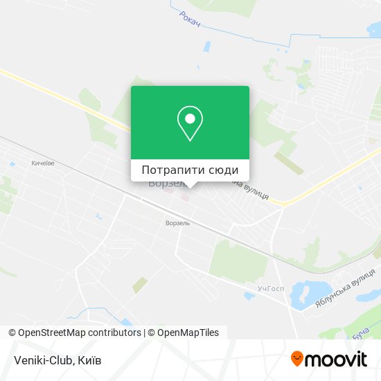 Карта Veniki-Club