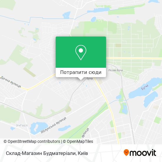 Карта Склад-Магазин Будматеріали